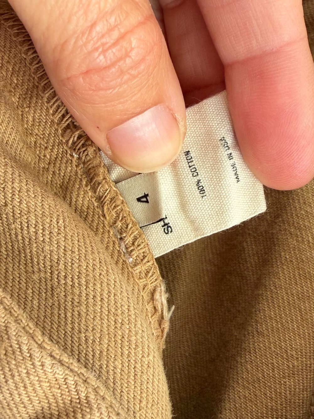 High-Rise Wide-Leg Pants in Light Tan - Picture 13 of 15